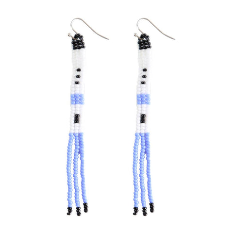 Marlin Skinny Beaded Earrings