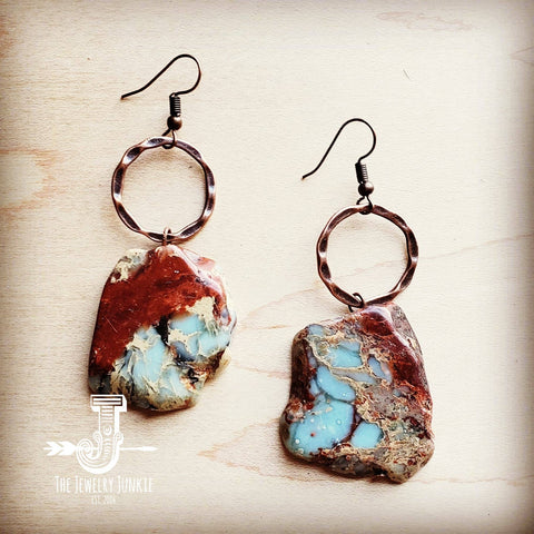 Aqua Terra Stone Earrings