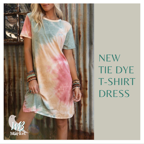 Tie Dye T-Shirt Dress