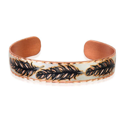 BNS 61 Feather Narrow Design Bracelet
