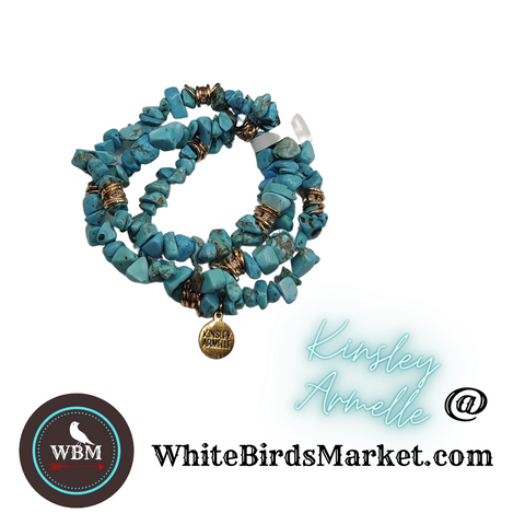 Kinsley Armelle Turquoise Bracelet Set