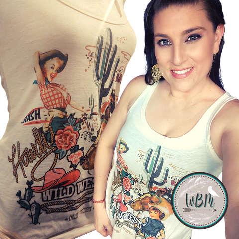 Wild West Cowgirl Tank