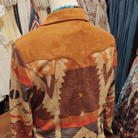 Western Suede Blazer