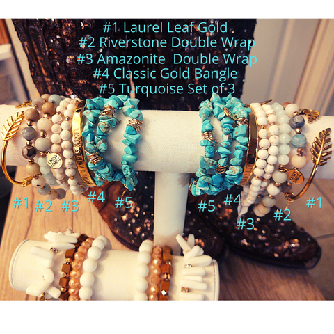 Kinsley Armelle Turquoise Bracelet Set