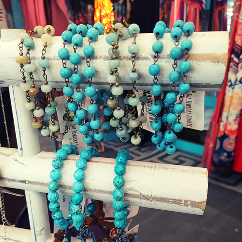 Turquoise Triple Strand Bracelet