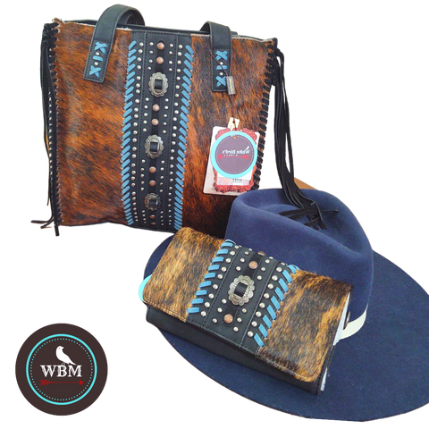 Hide On Concho Purse