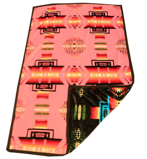 Native Print Throw Blanket