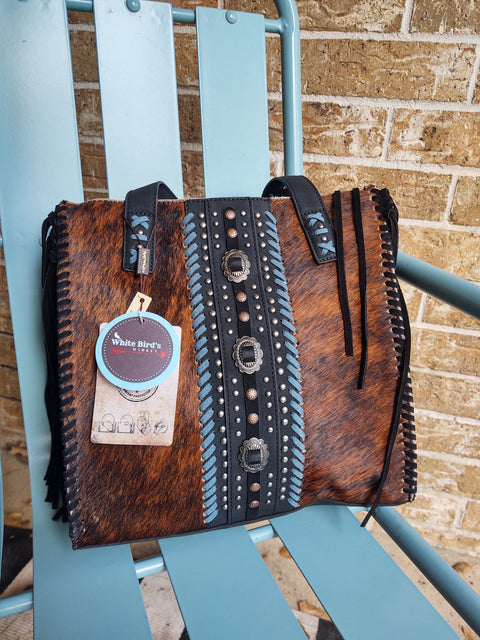 Hide On Concho Purse