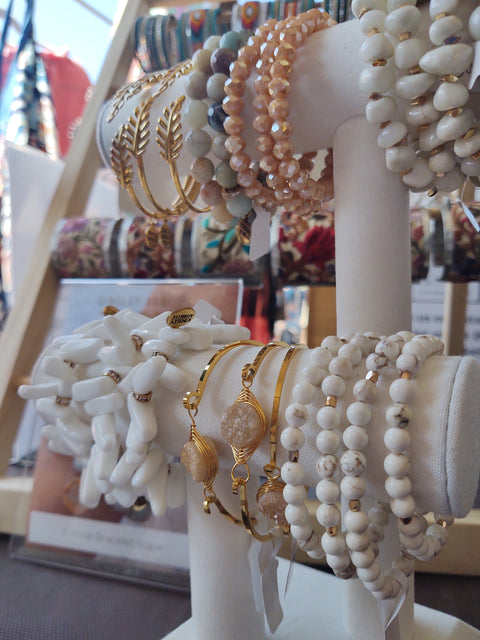 Kinsley Armelle Riverstone Double Wrap Bracelet