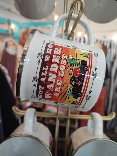 Not All Who Wander Camp Mug