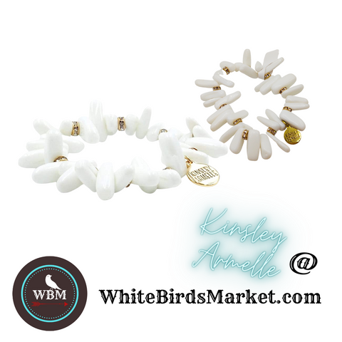 Oblong Gemstone Bracelet
