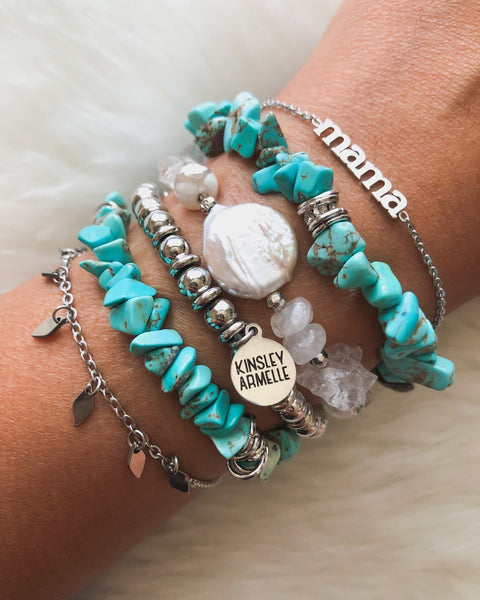Kinsley Armelle Turquoise Bracelet Set